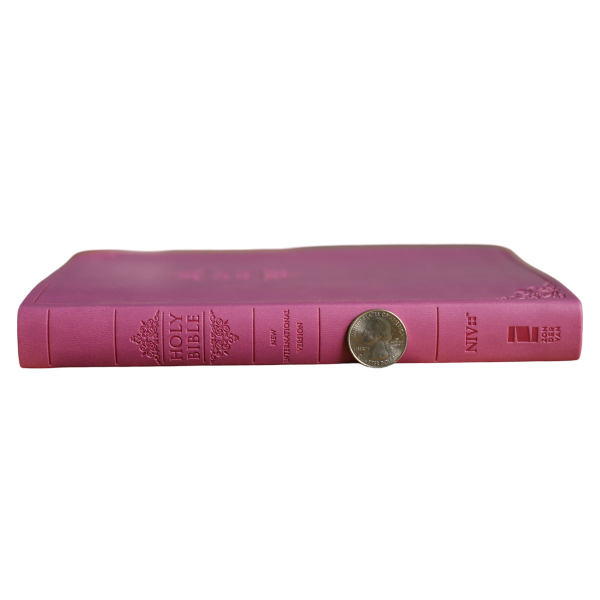 NIV Value Thinline Bible Pink (Comfort Print)(Imitation Leather)
