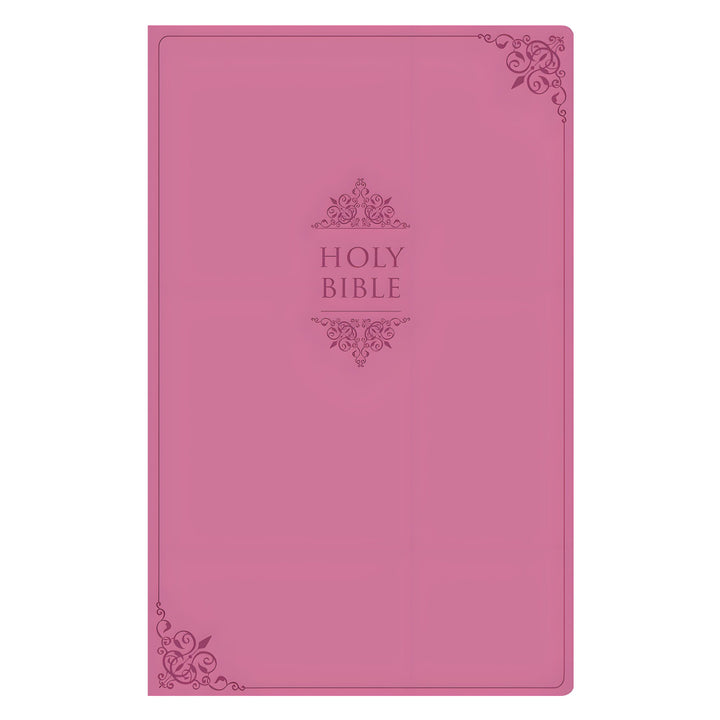 NIV Value Thinline Bible Large Print Pink (Comfort Print)(Imitation Leather)