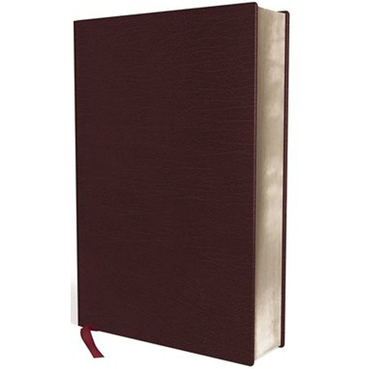 NIV Thinline Bible Burgundy Red Letter Edition (Comfort Print)(Bonded Leather)