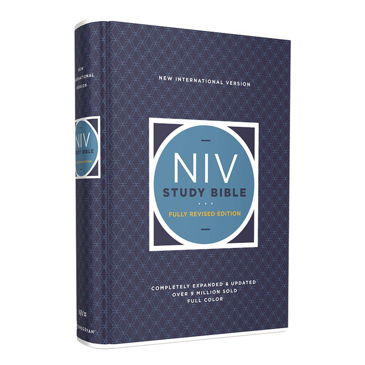 NIV Study Bible Revised Edition Red Letter (Comfort Print)(Hardcover)