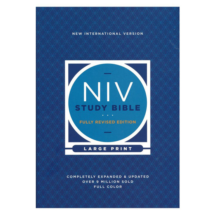 NIV Study Bible, Fully Revised Edition, Large Print, Red Letter (Comfort Print)(Hardcover)