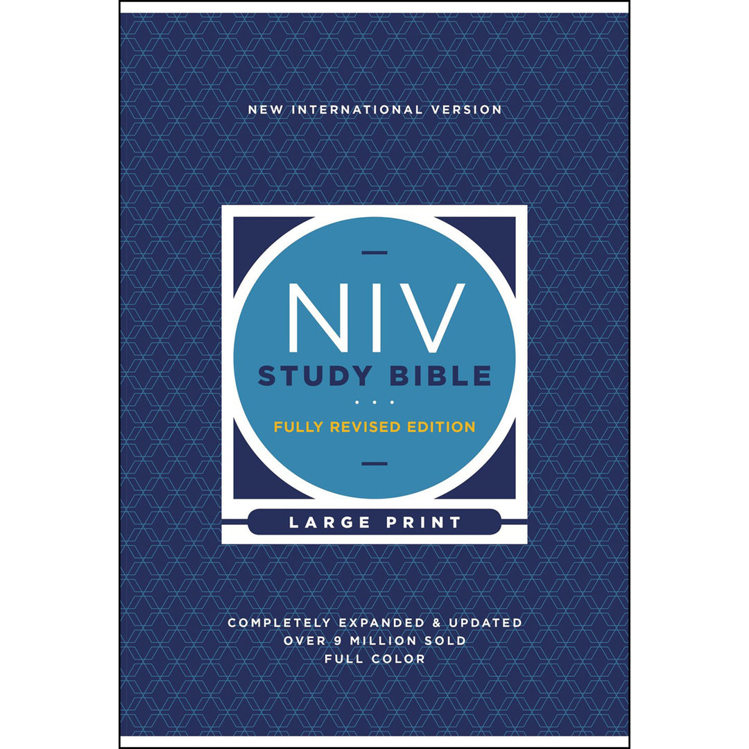 NIV Study Bible, Fully Revised Edition, Large Print, Red Letter (Comfort Print)(Hardcover)