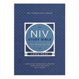 NIV Study Bible, Fully Revised Edition, Large Print, Red Letter (Comfort Print)(Hardcover)