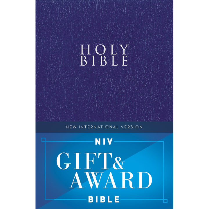 NIV Gift & Award Bible Red Letter Edition Blue (Comfort Print)(Paperback)