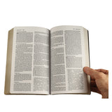 NIV Brown Faux Leather Holy Bible Soft Touch Edition Bible Comfort Print