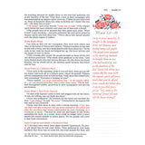 NIV Navy Hardcover Cloth Journal the Word Bible for Women Red Letter Comfort Print