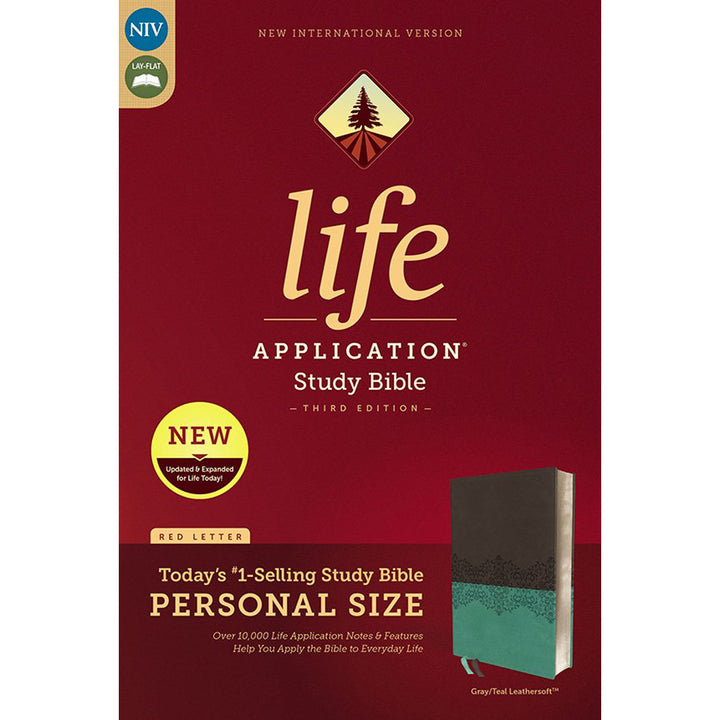 NIV Life Application Study Bible 3rd Edition P / Size Red Let Gray (Imitation Leather)