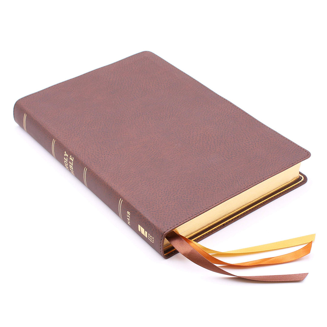 NASB Preacher's Bible (1995) Brown (Comfort Print)(Imitation Leather)