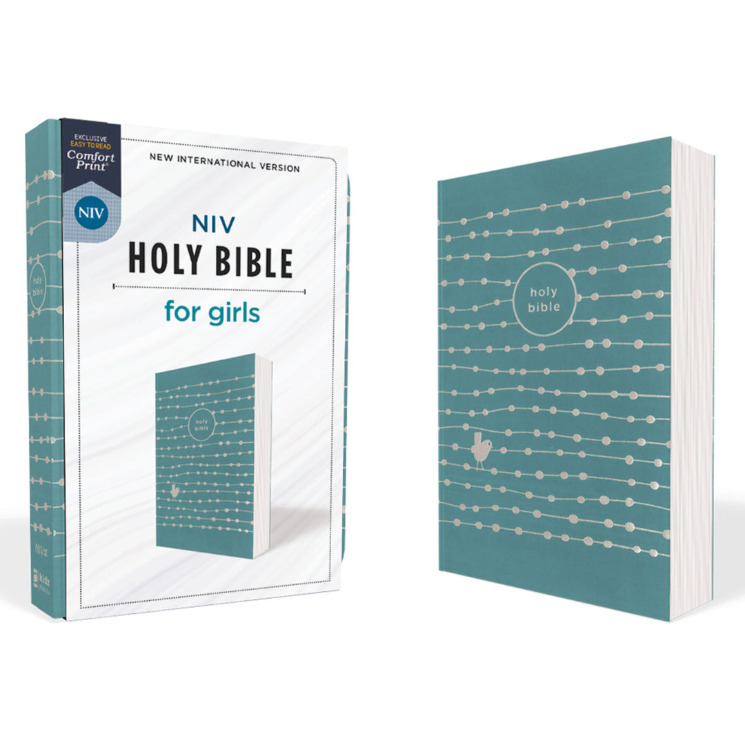 NIV Holy Bible For Girls Comfort Print Teal (Imitation Leather)