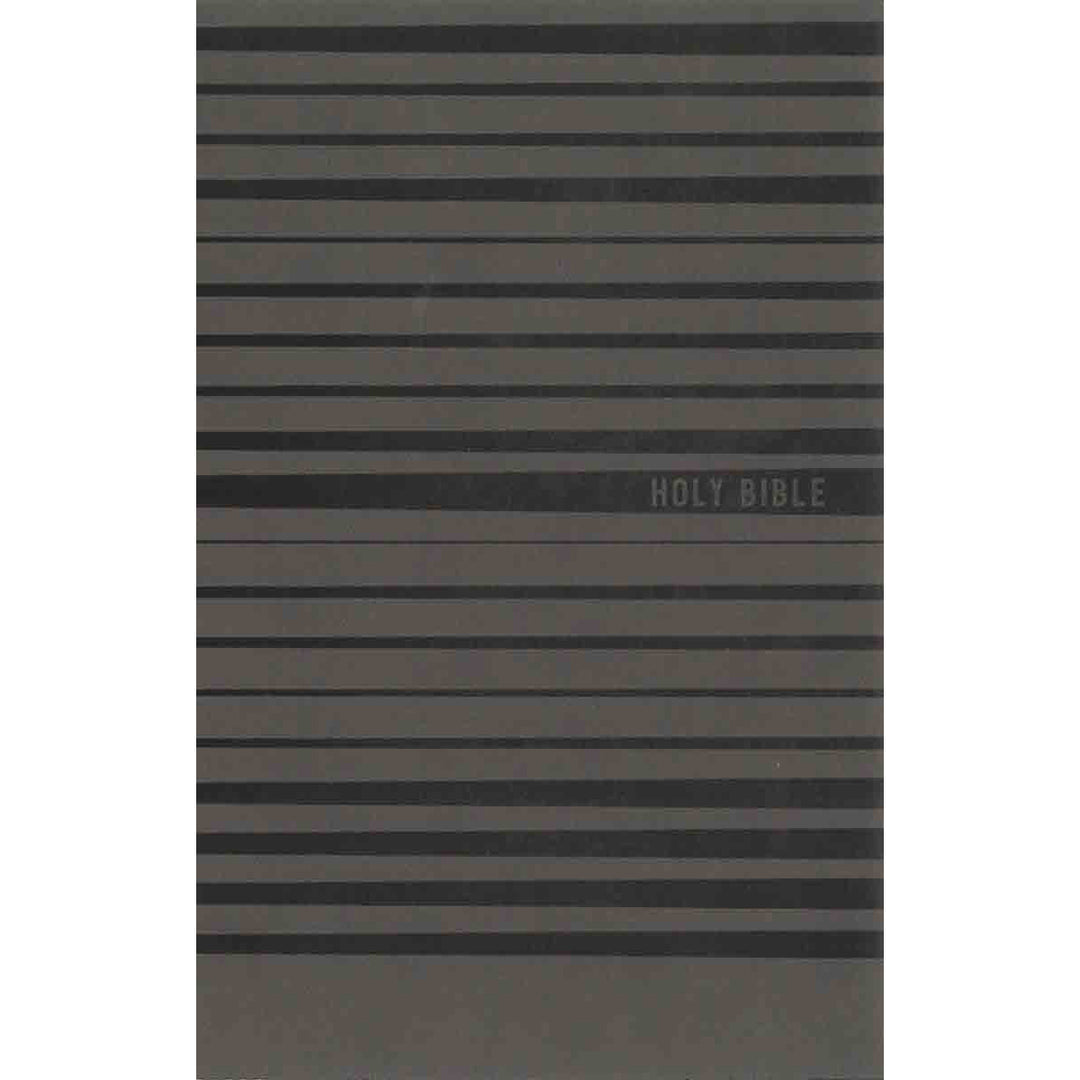 NIV Holy Bible For Boys Comfort Print Gray (Imitation Leather)