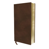 NIV Thinline Pocket Bible Red Letter Brown (Imitation Leather)