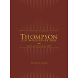 NKJV Thompson Chain-Reference Red Letter Bible (Comfort Print)(Hardcover)