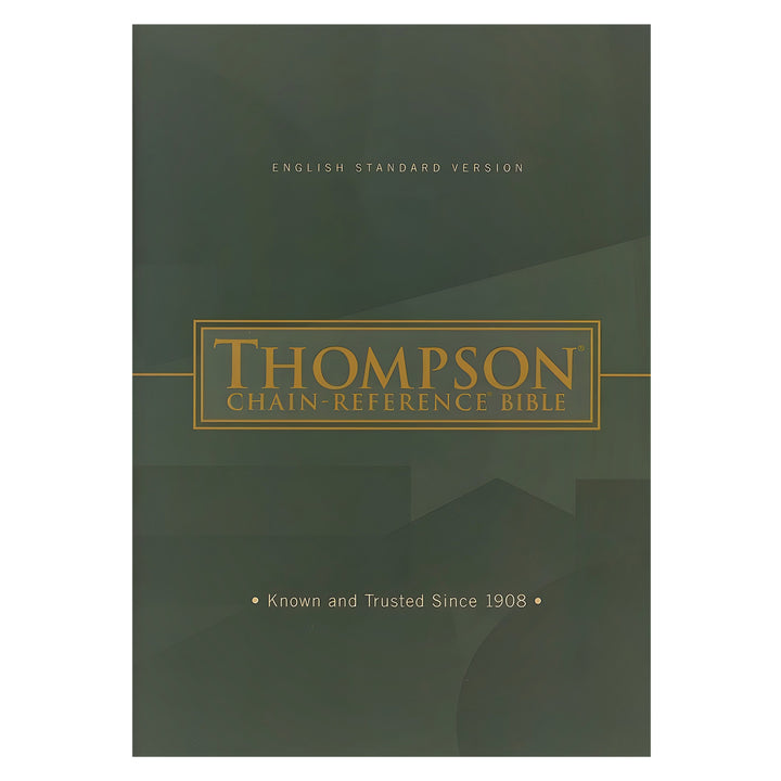 ESV Thompson Chain-Reference Red Letter Bible (Hardcover)