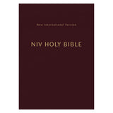 NIV Holy Bible Compact Burgundy Comfort Print (Paperback)