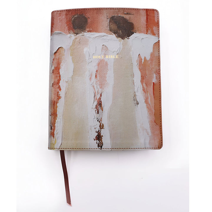 Amplified Blush Imitation Leather Anne Neilson Angel Art Series Holy Bible