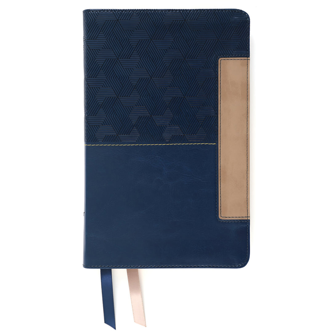 NIV Blue Imitation Leather Thinline Bible Comfort Print