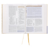 NIV Multi-Cream Hardcover Application Bible Red Letter Comfort Print