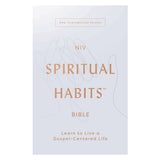 NIV Hardcover Spiritual Habits Bible Red Letter Comfort Print