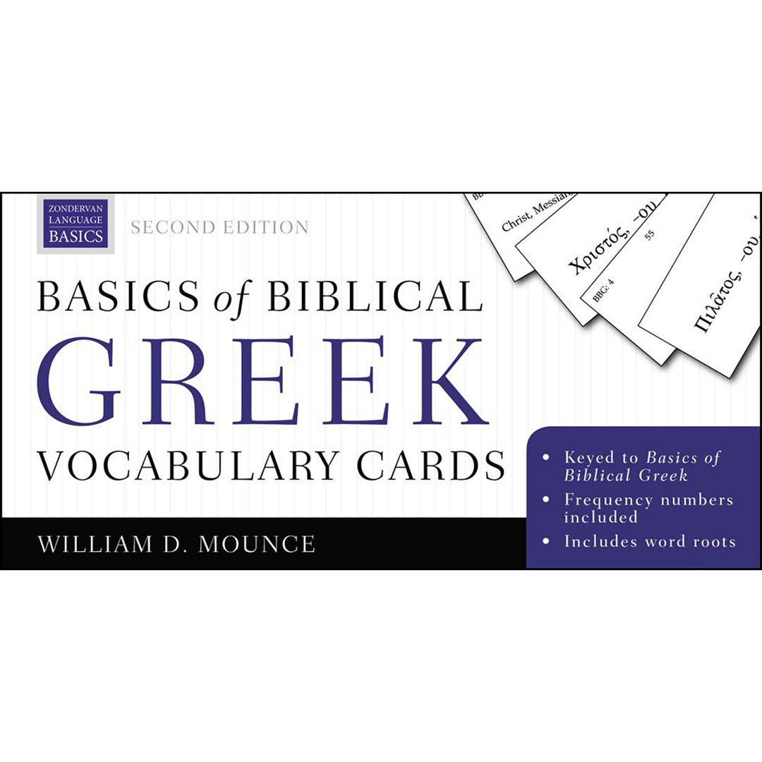 Basics Of Biblical Greek Vocabulary (Cards)