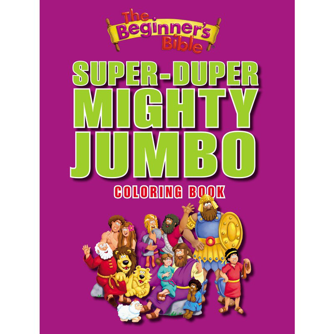 Super Duper Mighty Jumbo Coloring Book (The Beginners Bible Series)(Paperback)