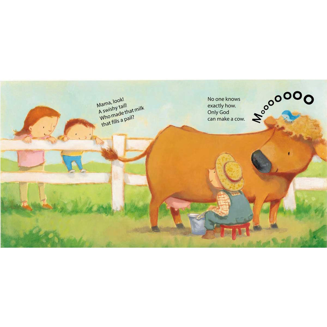 Baa! Oink! Moo! God Made The Animals (Board Book)