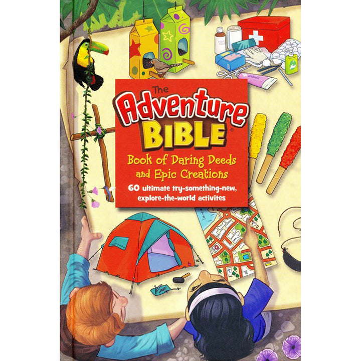 The Adventure Bible, Book Of Daring Deeds And Epic Creations (Adventure Bible Series)(Hardcover)