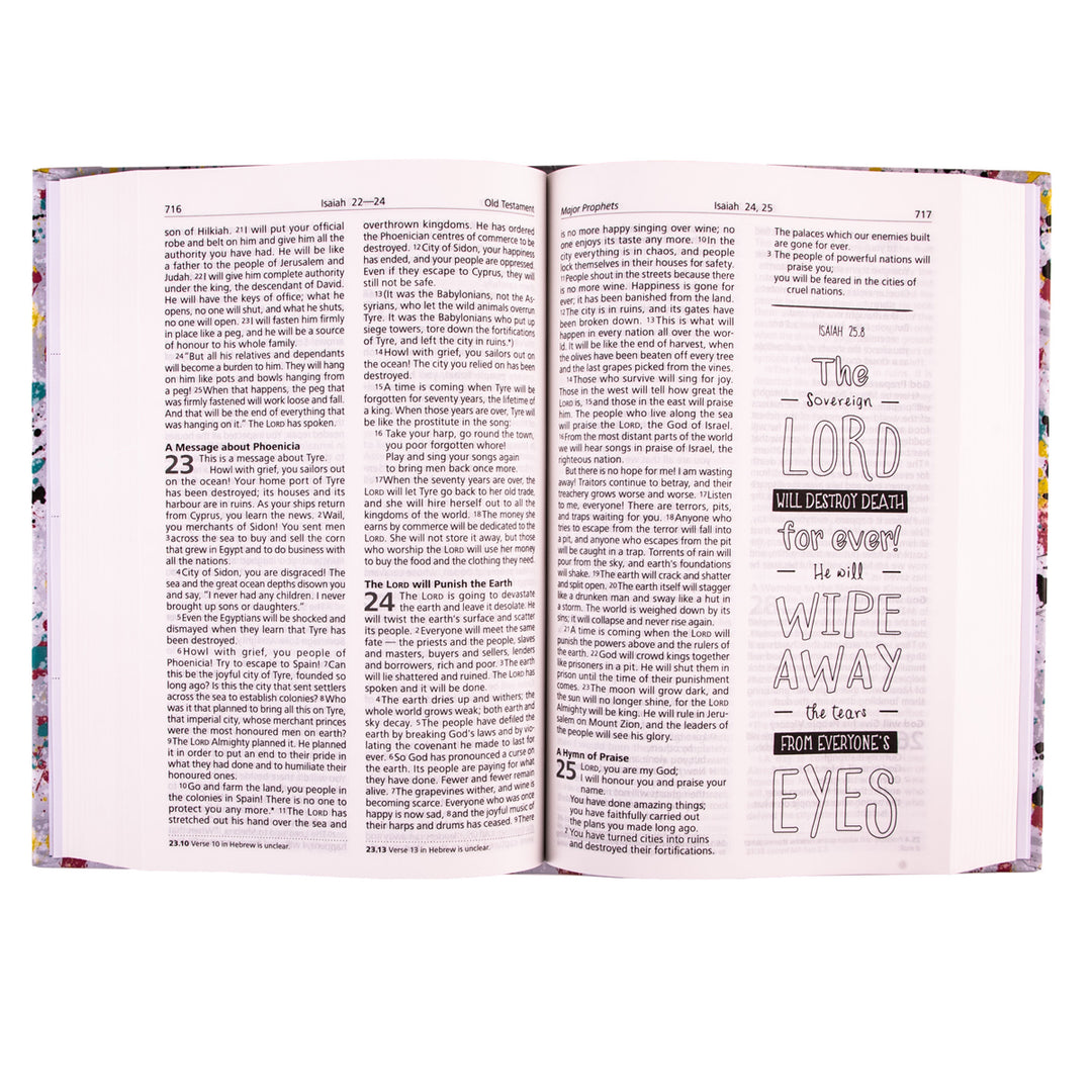 GNT Full Color Hardcover Interactive Youth Edition Bible