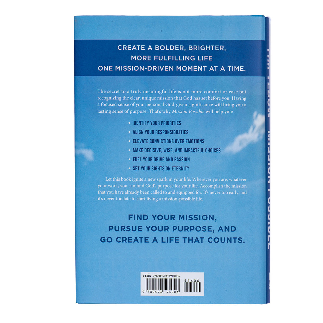 Mission Possible: Go Create A Life That Counts (Hardcover)