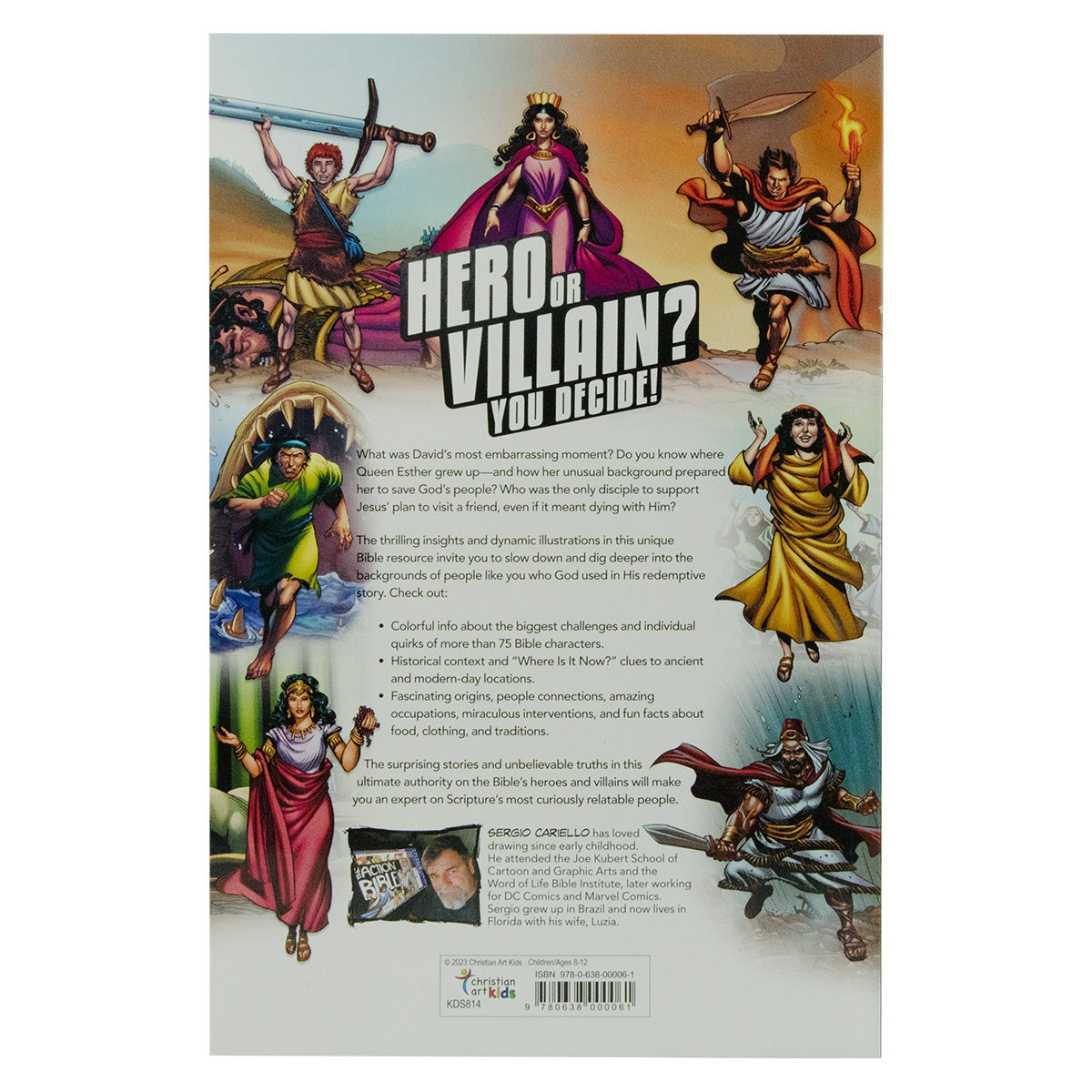 The Action Bible Heroes And Villains (Paperback) – CUM Books