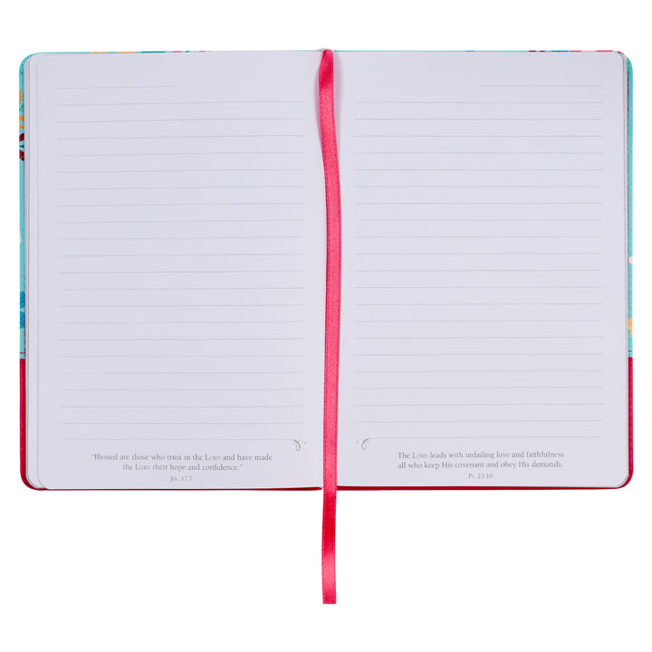 Overflowing Grace 2 Corinthians 9:8 (Faux Leather Journal With Elastic Closure And Pen Holder)