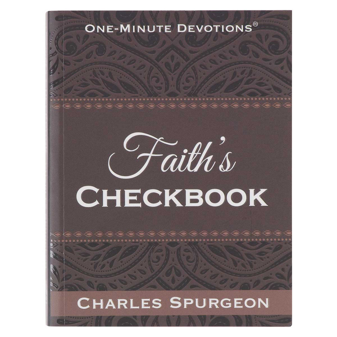 One Minute Devotions Faith's Checkbook (Paperback)