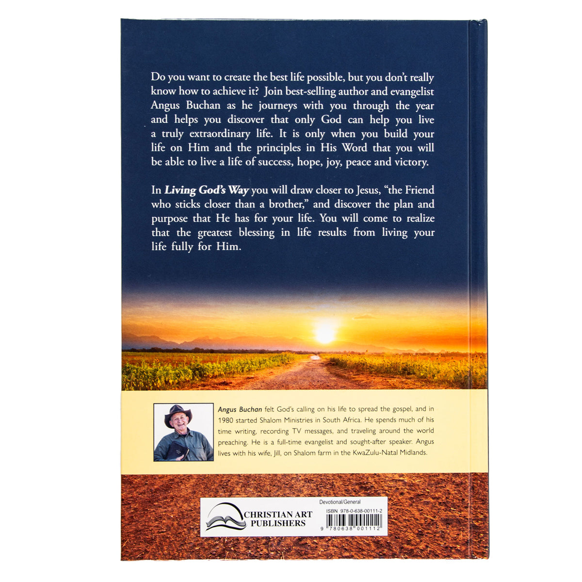 Living God's Way: 366 Large-Print Devotions: The Path That Leads To A God-Honoring Life HC