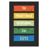 Pocket Bible Devotional For Guys Black (Paperback)