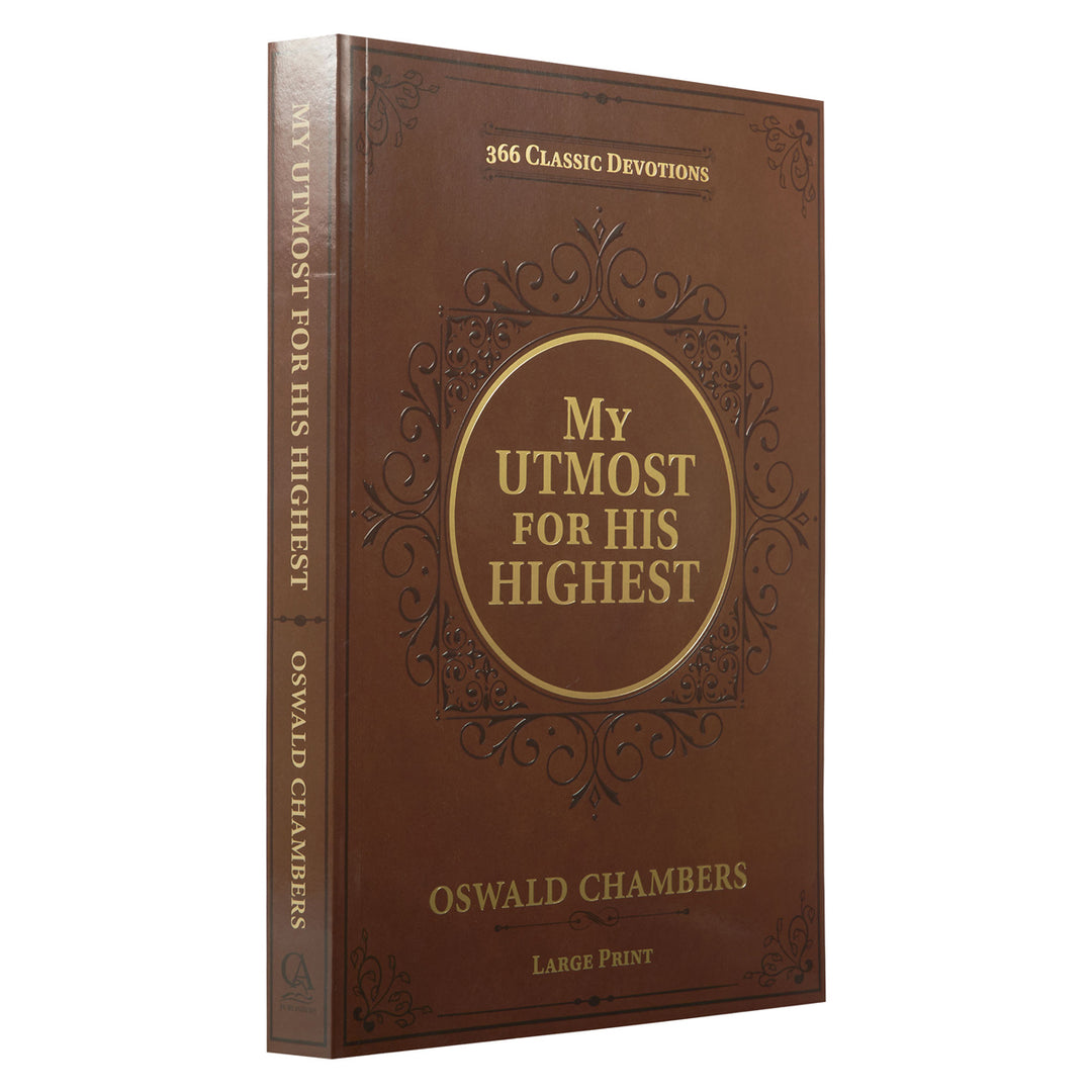 My Utmost for His Highest Large Print (Paperback)