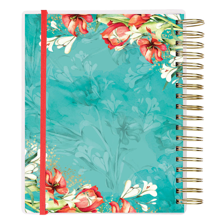 2025 Diary - 18-Month Planner for Women - Rejoice in the Lord Always - Wirebound