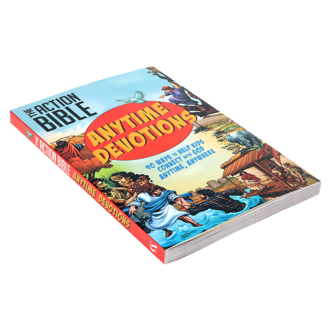 The Action Bible Anytime Devotions: 90 Ways to Help Kids Connect with God Anytime, Anywhere PB