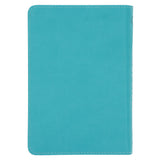 ESV Teal Faux Leather Compact Bible with Zip