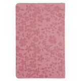 ESV Pink Floral Faux Leather Standard Bible with Zip