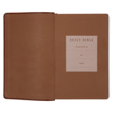 ESV Tan Brown Faux Leather Standard Bible