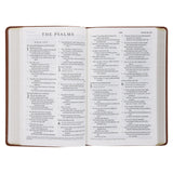 ESV Tan Brown Faux Leather Standard Bible