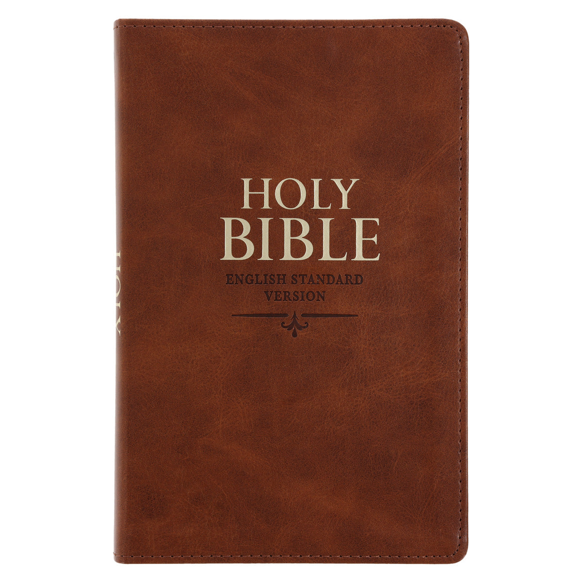 ESV Tan Brown Faux Leather Standard Bible