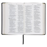 ESV Black Frame Faux Leather Standard Bible