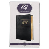 ESV Black Frame Faux Leather Standard Bible