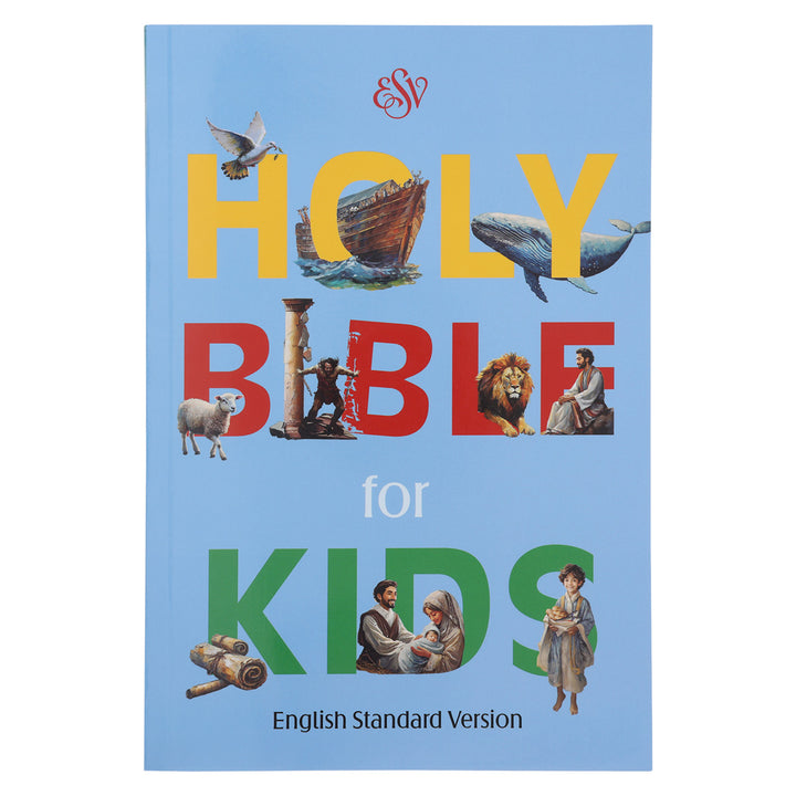 ESV Blue Paperback Holy Bible for Kids