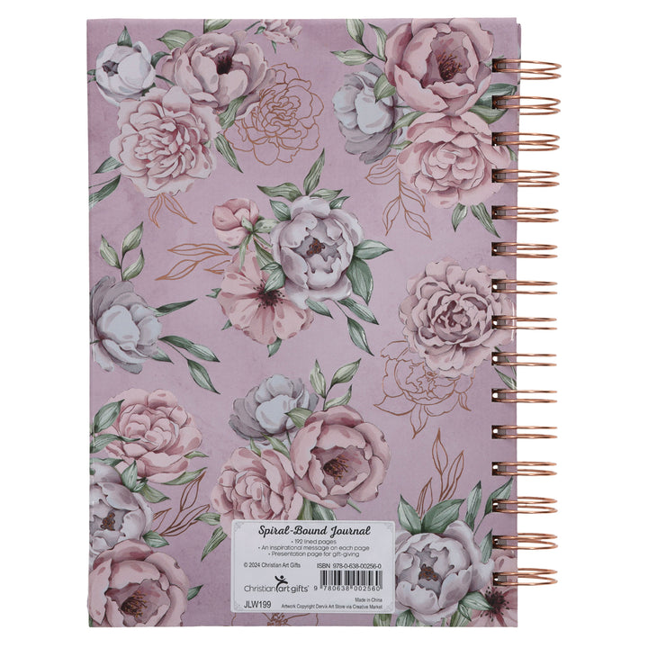 Blessed Is She Large Wirebound Journal