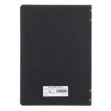 Be Strong and Courageous Black and Grey Faux Leather Journal