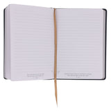 Be Strong in the Lord Navy Faux Leather Journal