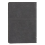 Trust Him Grey Faux Leather Journal