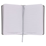 Trust Him Grey Faux Leather Journal