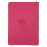 Amazing Grace How Sweet the Sound Faux Leather Journal with Zipped Closure